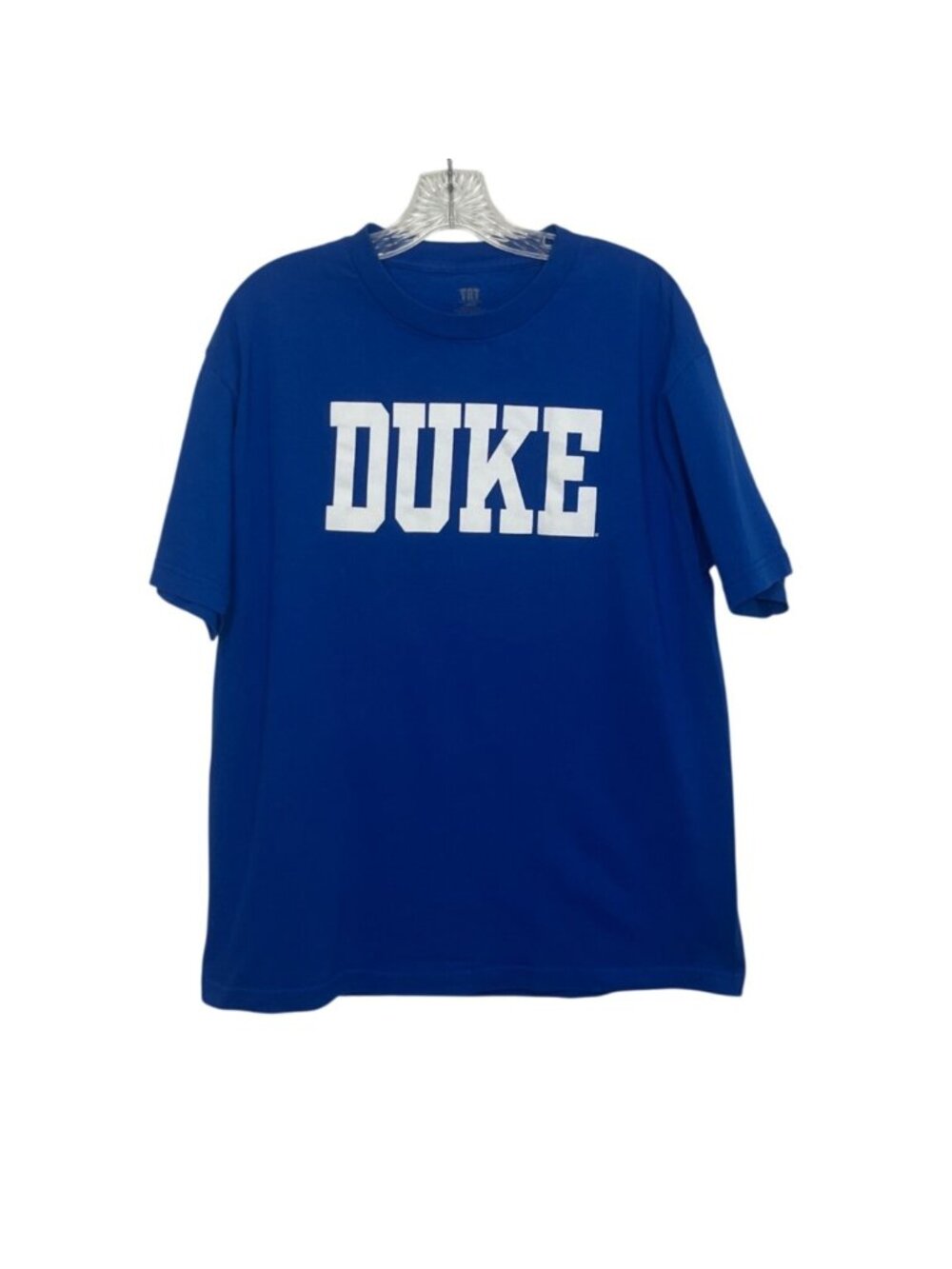 TRT Classics Duke Graphic Tshirt Large Blue Cotton Fanwear